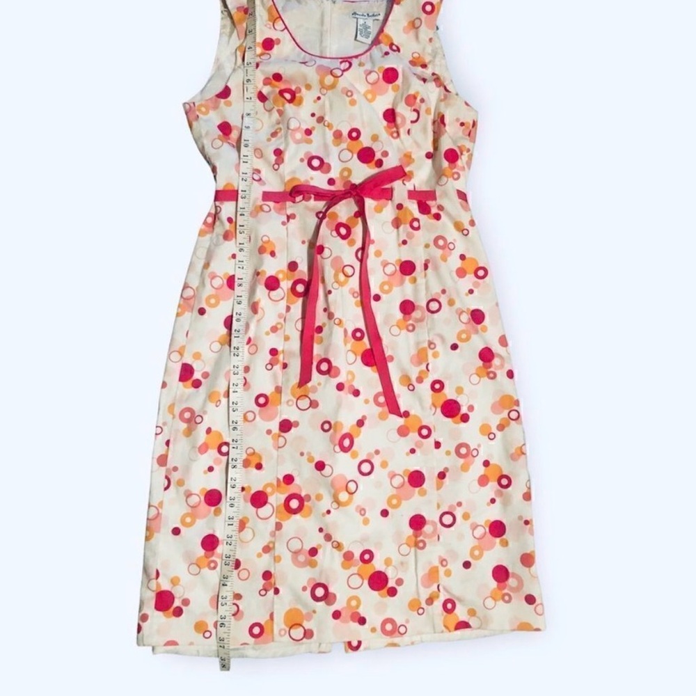 Alexandra Bartlett retro sheath midi summer dress now tie detail at waist